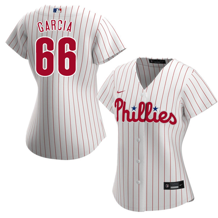 Nike Women #66 Edgar Garcia Philadelphia Phillies Baseball Jerseys Sale-White